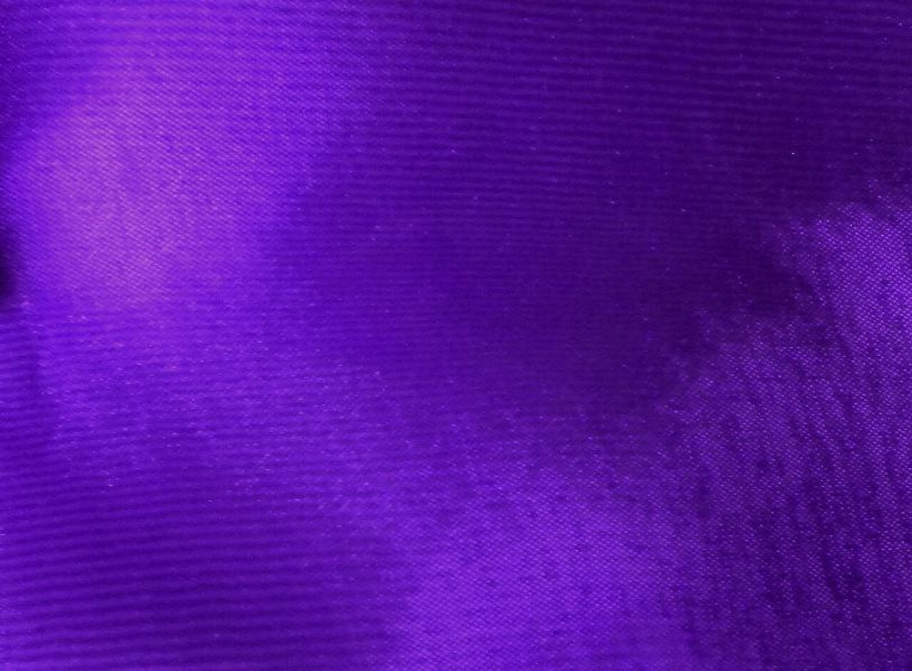 1 Yard Purple Mirror Organza Apparel Fabric Shiny Sheer, 54/55" Wide